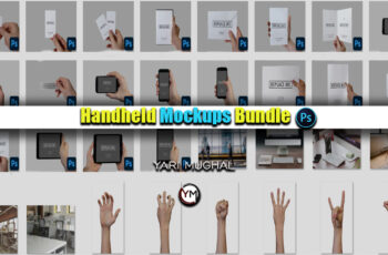 Handheld Mockups Bundle