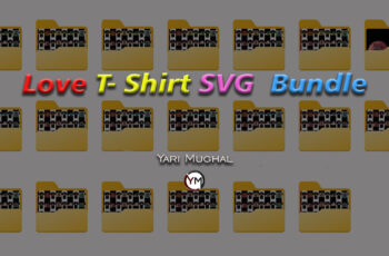 Love T-Shirt SVG Bundle